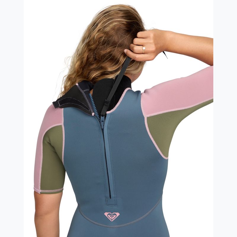 Costum de înot pentru femei ROXY 2/2 mm Prologue+ SS Springsuit Flock ash 4