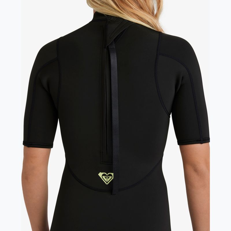 Costum de înot pentru femei ROXY 2/2 mm Prologue+ SS Springsuit Flock black 6