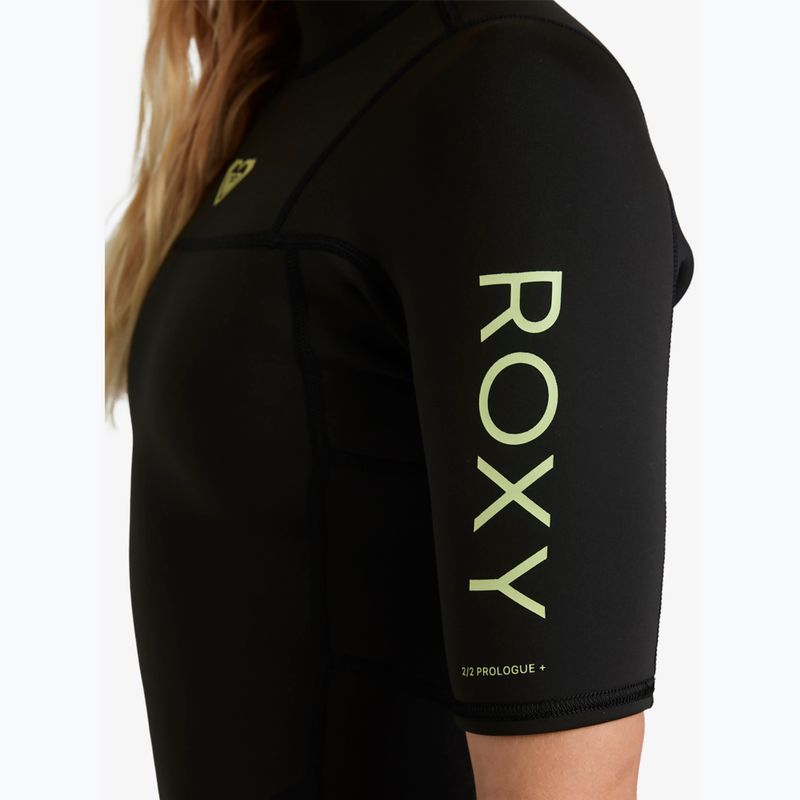 Costum de înot pentru femei ROXY 2/2 mm Prologue+ SS Springsuit Flock black 8