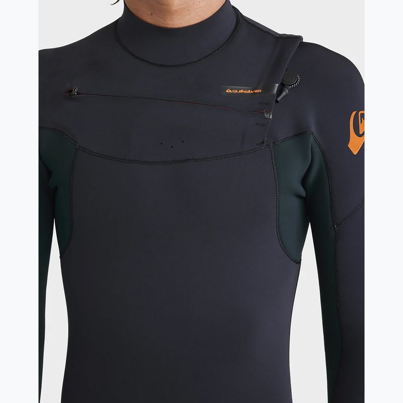 Costum de înot pentru bărbați Quiksilver Everyday Sessions 3/2 mm Chest Zip jade 4