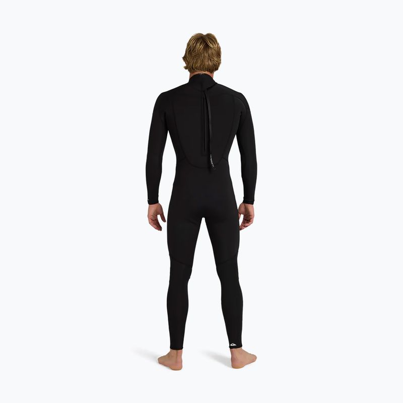 Costum de înot pentru bărbați Quiksilver Prologue+ 3/2 mm Back Zip Flatlock black 2