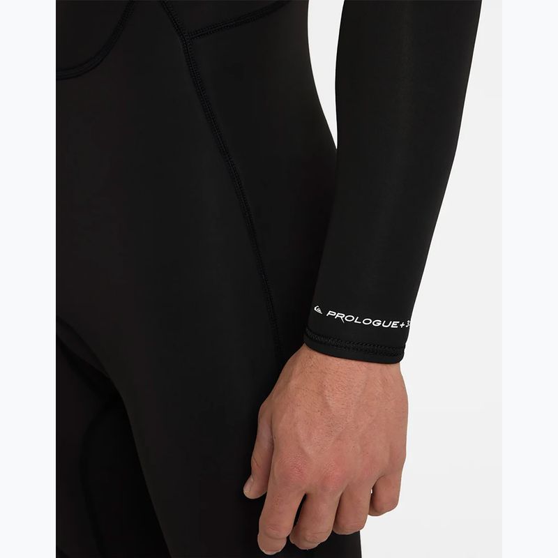 Costum de înot pentru bărbați Quiksilver Prologue+ 3/2 mm Back Zip Flatlock black 6