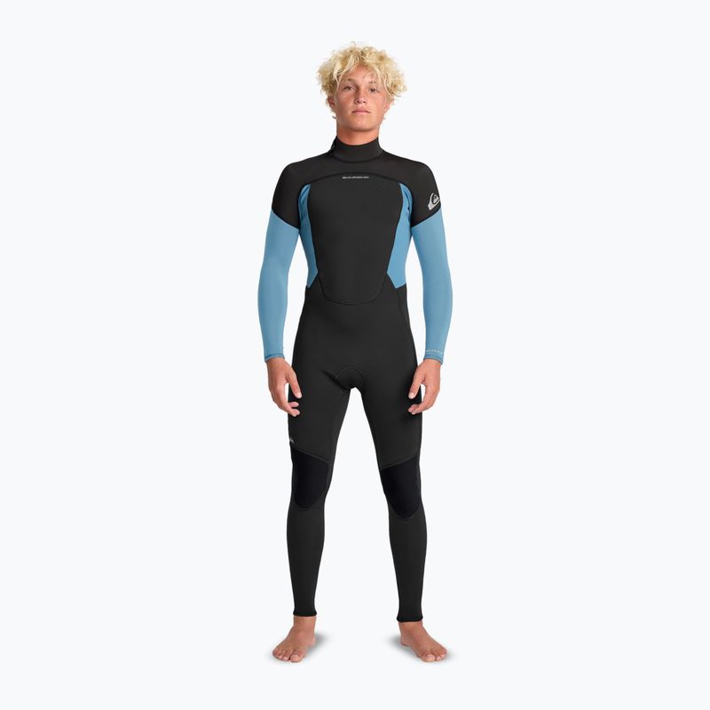 Costum de înot pentru bărbați Quiksilver Prologue+ 4/3 mm Back Zip GBS cloud blue