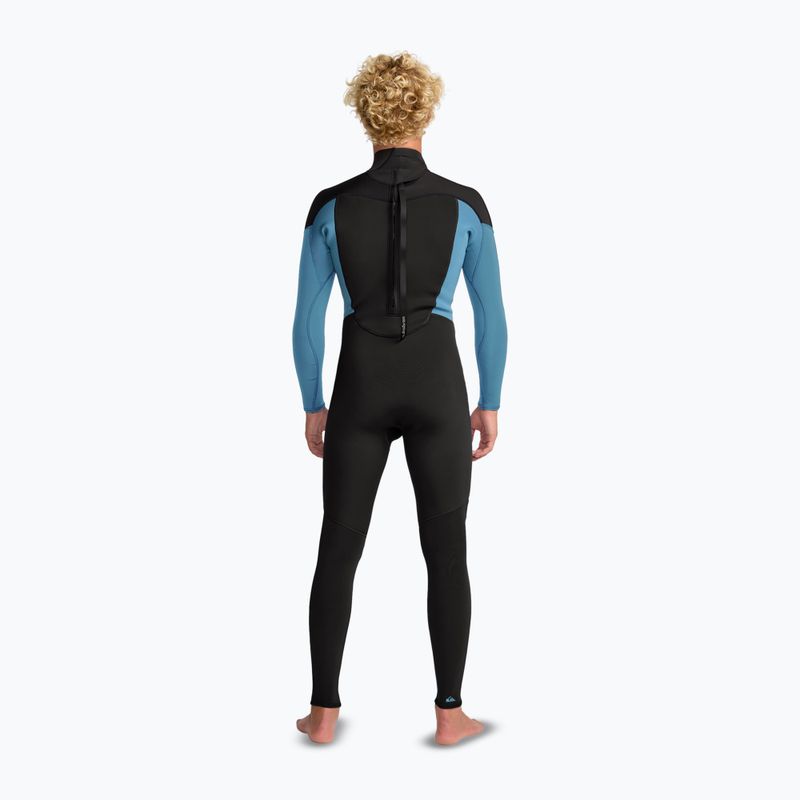 Costum de înot pentru bărbați Quiksilver Prologue+ 4/3 mm Back Zip GBS cloud blue 2
