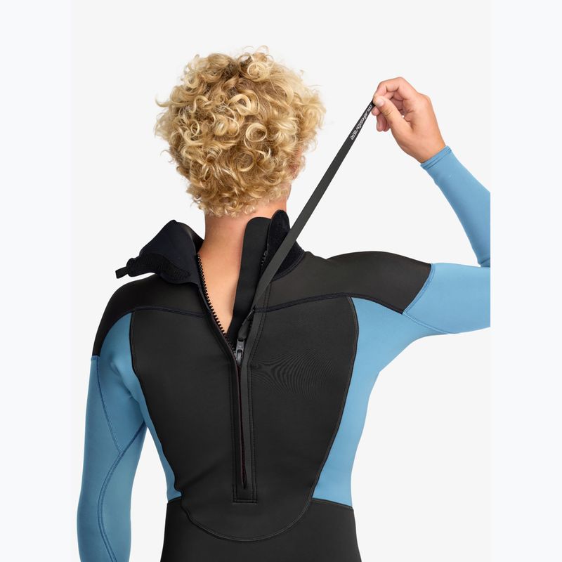 Costum de înot pentru bărbați Quiksilver Prologue+ 4/3 mm Back Zip GBS cloud blue 4