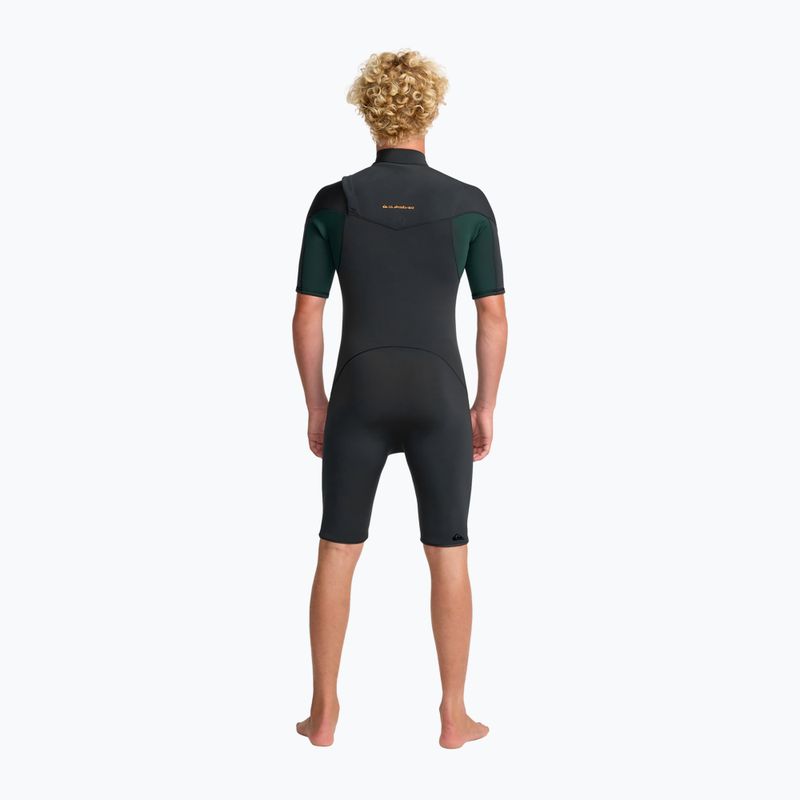 Costum de înot pentru bărbați Quiksilver Everyday Sessions 2/2 mm Chest Zip SS Spring jade 2