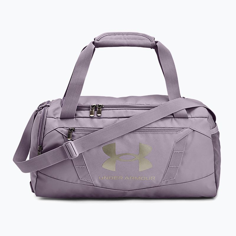 Geantă Under Armour Undeniable 5.0 Duffle XS 23 l violet gray/metallic champagne gold