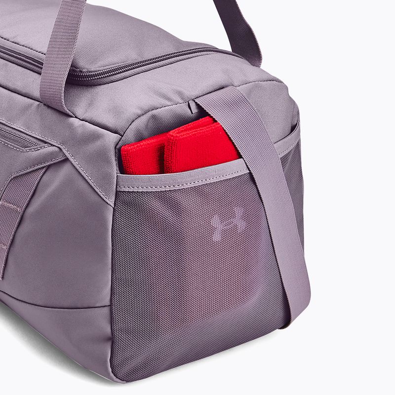 Geantă Under Armour Undeniable 5.0 Duffle XS 23 l violet gray/metallic champagne gold 5