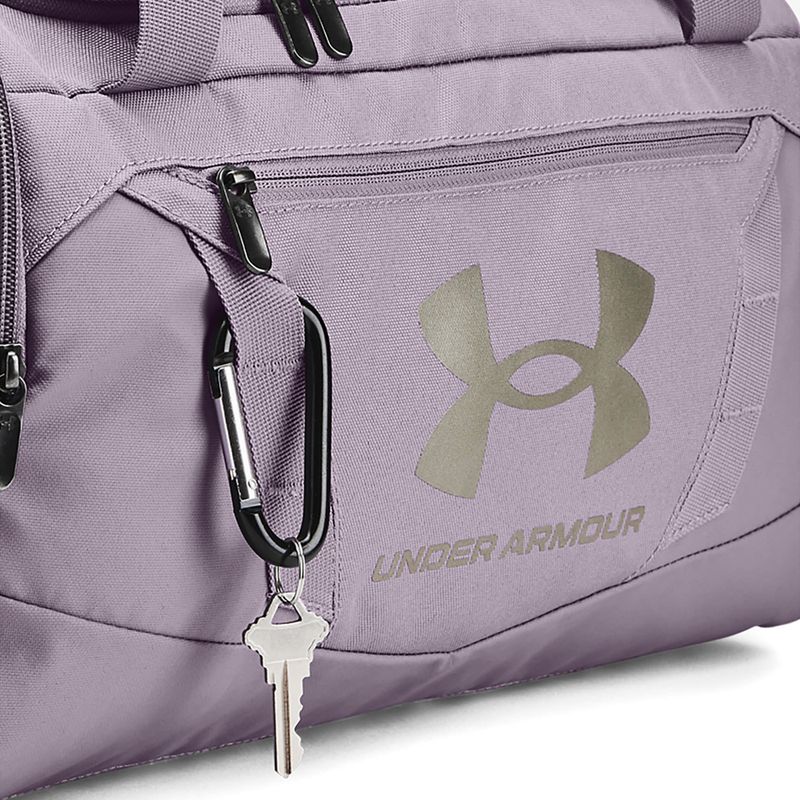 Geantă Under Armour Undeniable 5.0 Duffle XS 23 l violet gray/metallic champagne gold 7