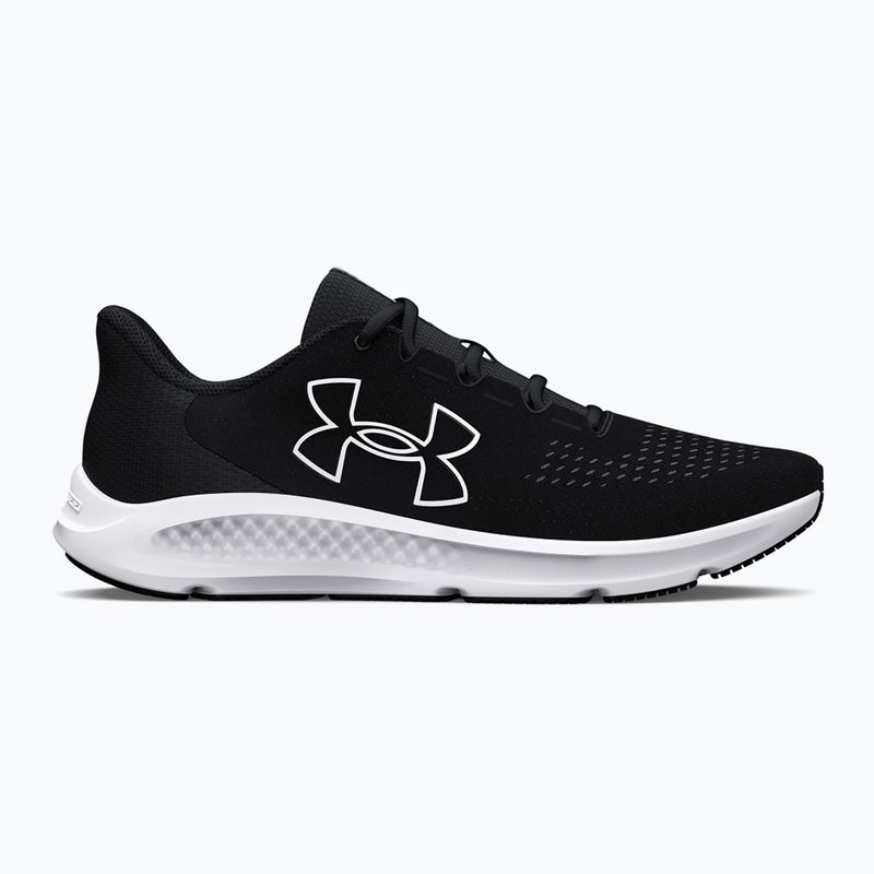 Under Armour Charged Pursuit 3 Big Logo negru/negru/alb pantofi de alergare pentru bărbați 8