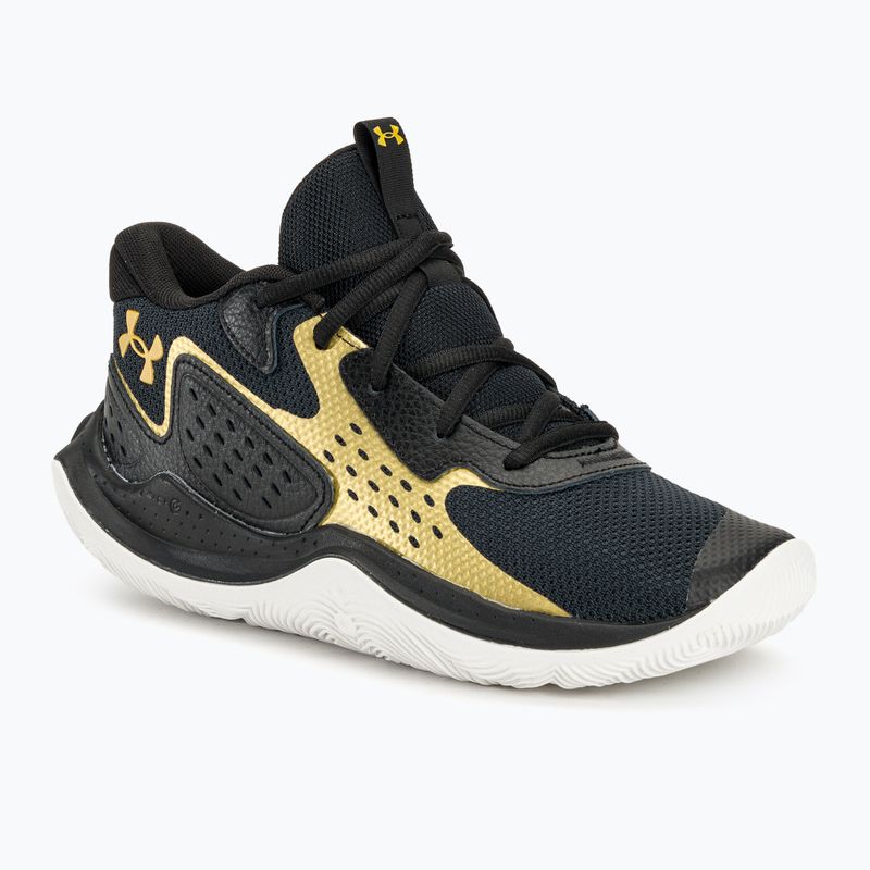 Încălțăminte de baschet Under Armour Jet' 23 black/metallic gold/metallic gold