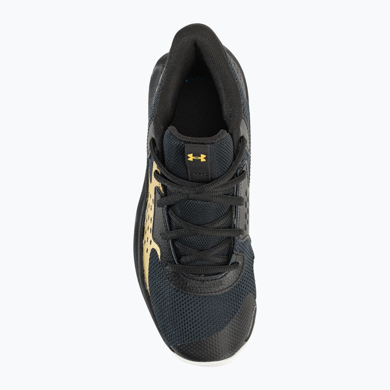 Încălțăminte de baschet Under Armour Jet' 23 black/metallic gold/metallic gold 6