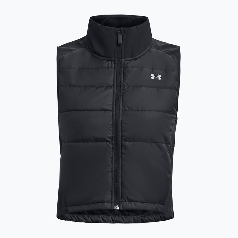 Under Armour Launch Insulated running fără mâneci negru/reflectorizant