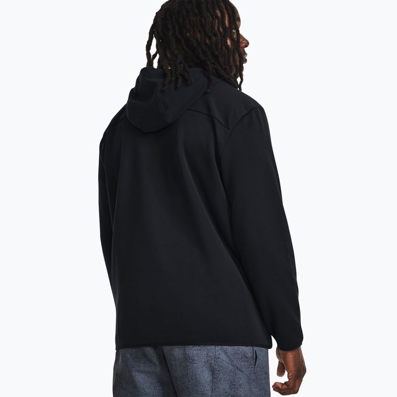 Geacă de antrenament pentru bărbați Under Armour Essential Swacket black/pitch gray 3