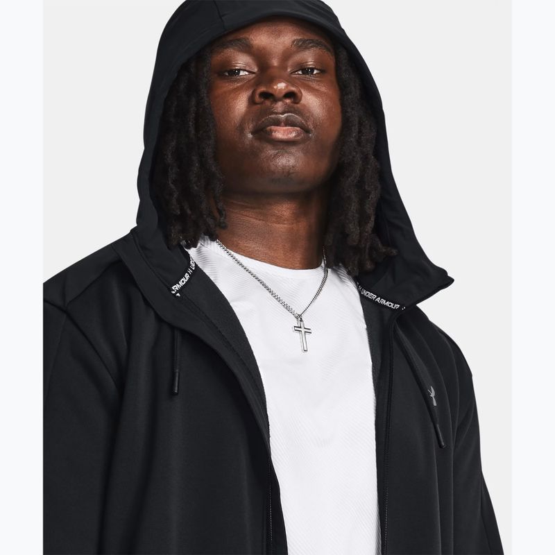Geacă de antrenament pentru bărbați Under Armour Essential Swacket black/pitch gray 6