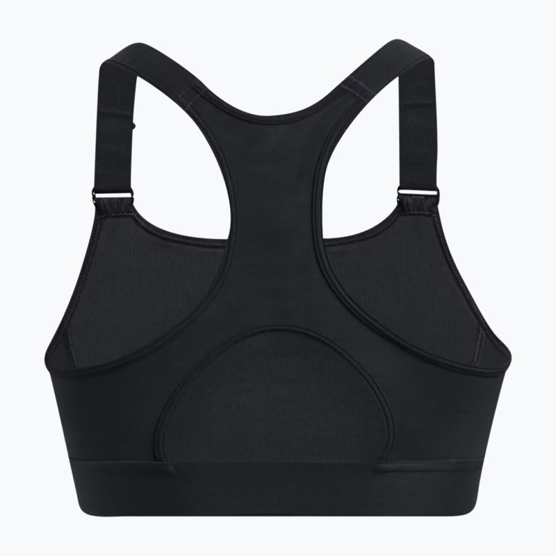 Sutien de fitness Under Armour HG Armour High negru/jet gri 5