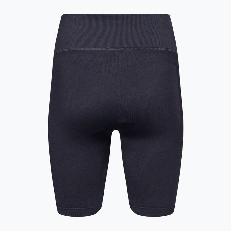 Under Armour Train Seamless pantaloni scurți de antrenament pentru femei, alb/negru 6