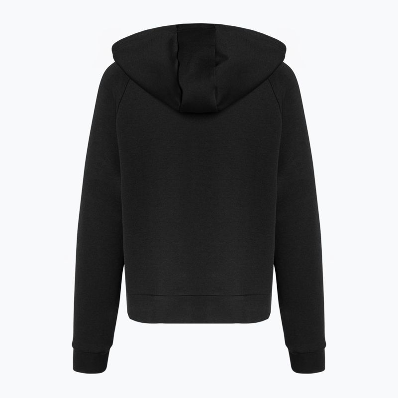 Hanorac cu glugă Under Armour Fleece pentru femei negru/negru 5