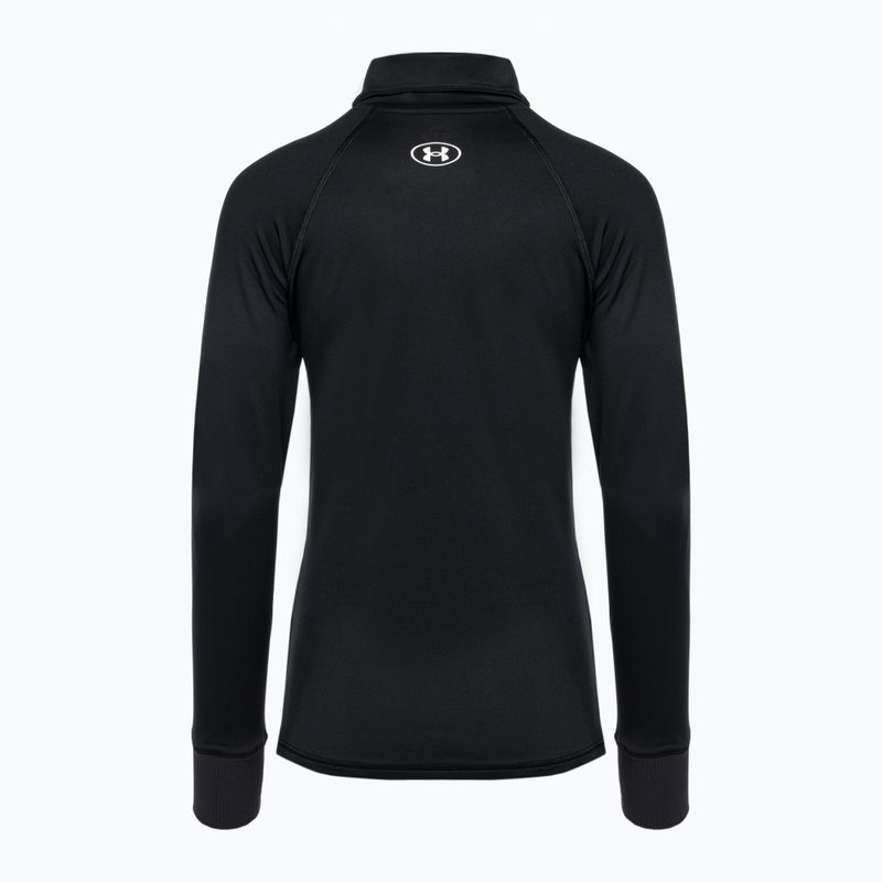Tricou Under Armour Under Armour Train CW Funnel Neck pentru femei negru/galben/lime/alb 5