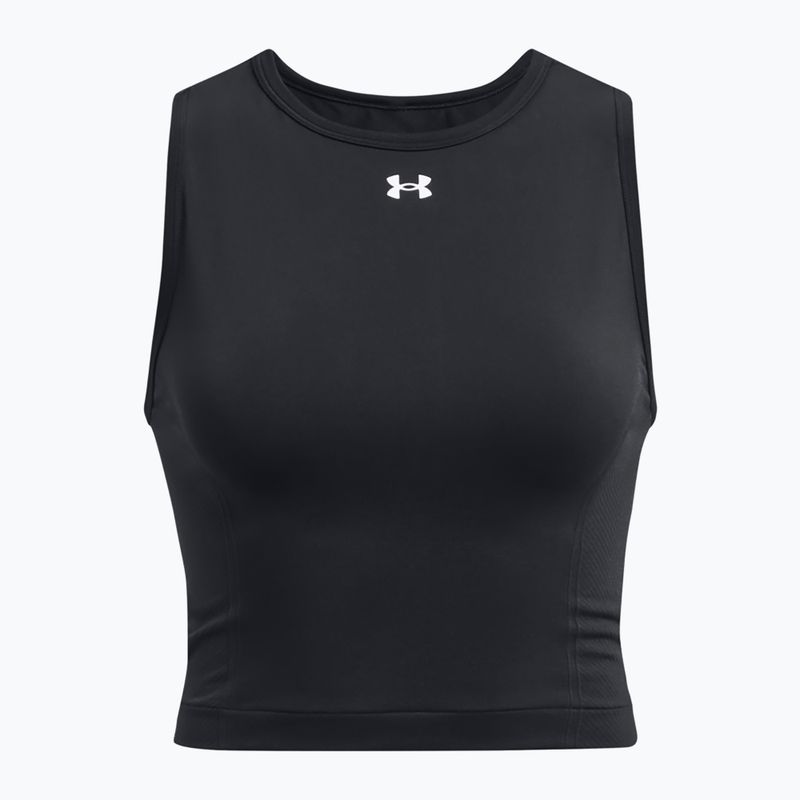 Tricou de antrenament pentru femei Under Armour Vanish Seamless alb/negru 5