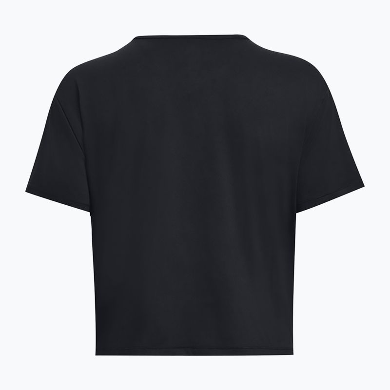 Under Armour Motion SS tricou pentru femei negru/jet gri 5