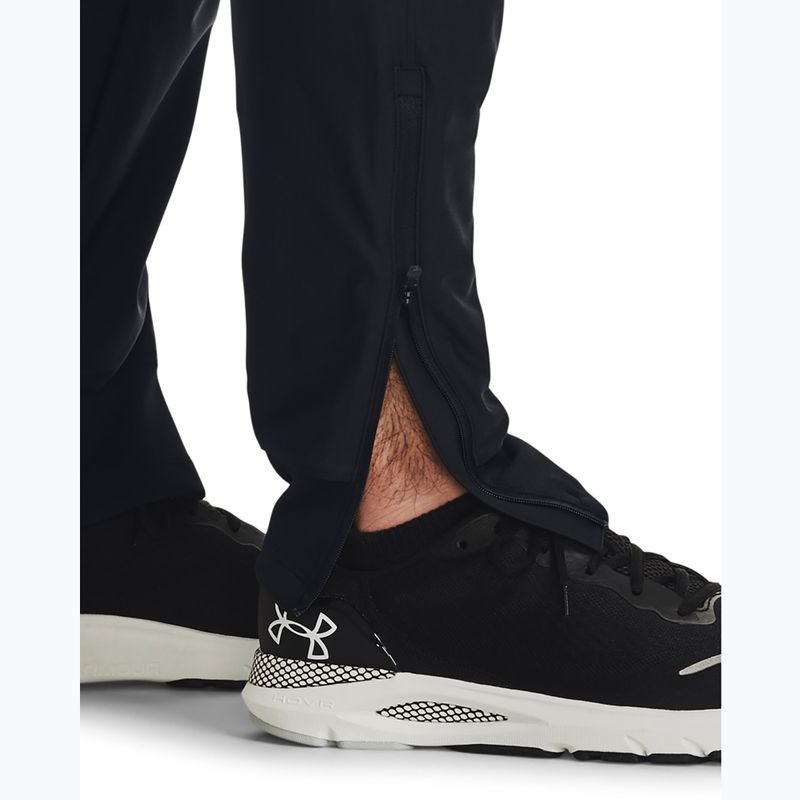 Pantaloni de alergare pentru bărbați Under Armour Launch Pro black/black/reflective 5