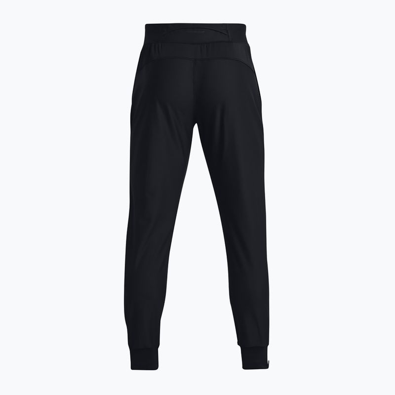 Pantaloni de alergare pentru bărbați Under Armour Launch Pro black/black/reflective 7