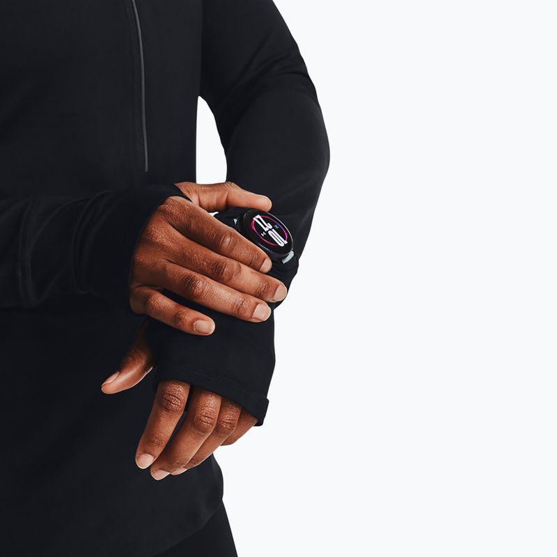 Under Armour Launch Pro Half Zip negru/reflectorizant femei alergare longleeve 5