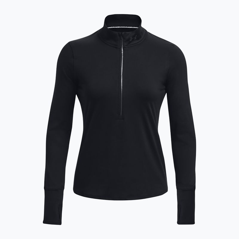 Under Armour Launch Pro Half Zip negru/reflectorizant femei alergare longleeve 8