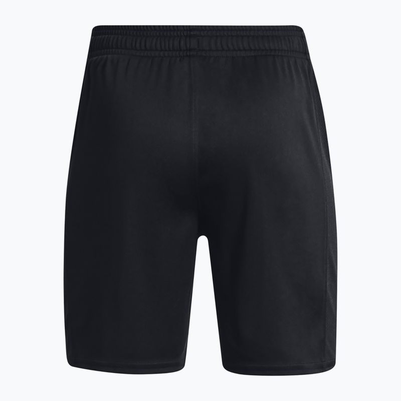 Pantaloni scurți de fotbal pentru copii Under Armour Challenger Knit black / white 2