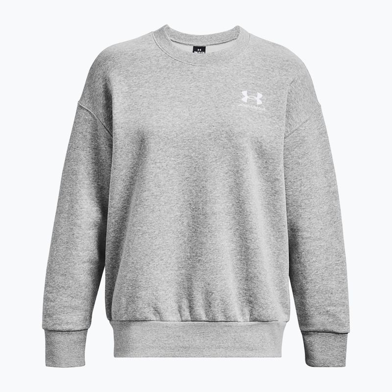 Bluză pentru femei Under Armour Icon Fleece Crew mod gray light heather/white 9