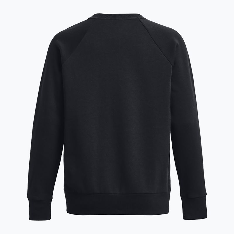 Bluză pentru femei Under Armour Rival Fleece Crew black/white 6
