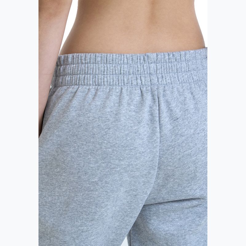 Pantaloni pentru femei Under Armour Rival Fleece Joggers mod gray light heather/white 7