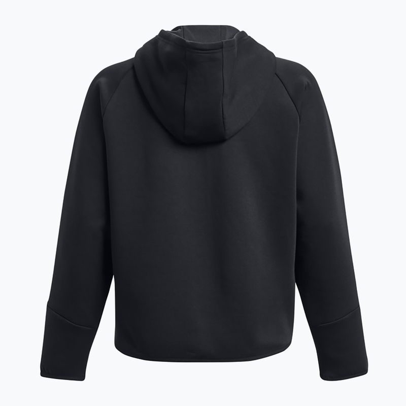 Bluză pentru femei Under Armour Unstoppable Fleece FZ black/black 6