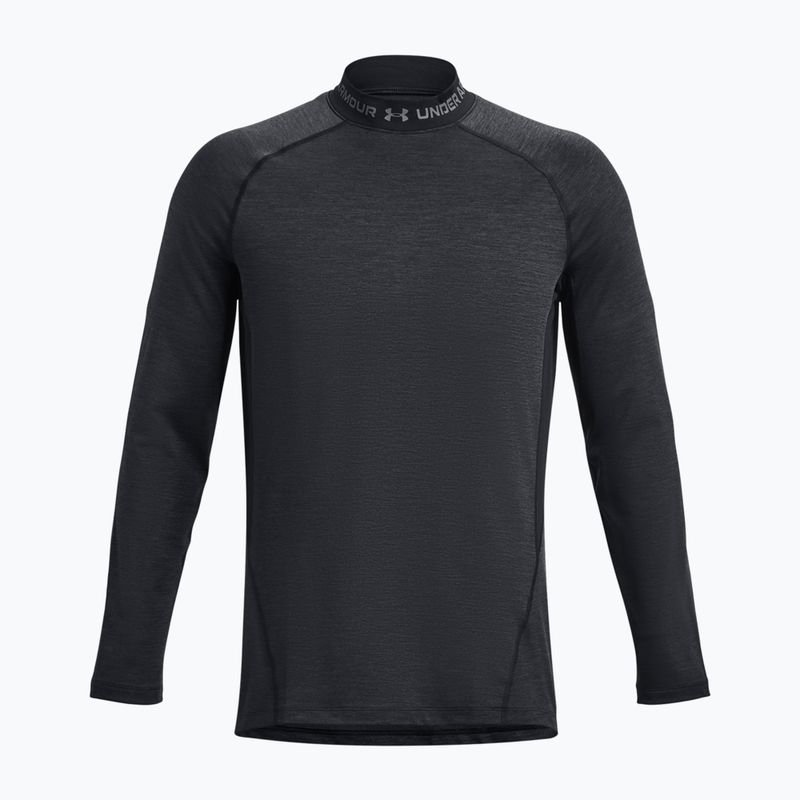 Tricou pentru bărbați Under Armour ColdGear Twist Mock black/pitch gray 3