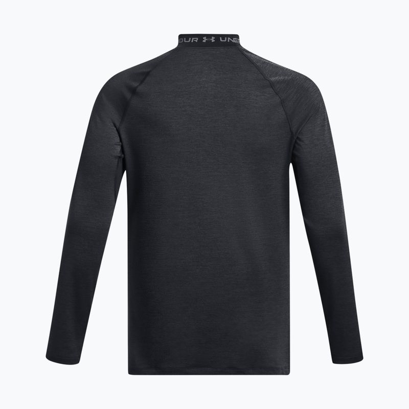 Tricou pentru bărbați Under Armour ColdGear Twist Mock black/pitch gray 4