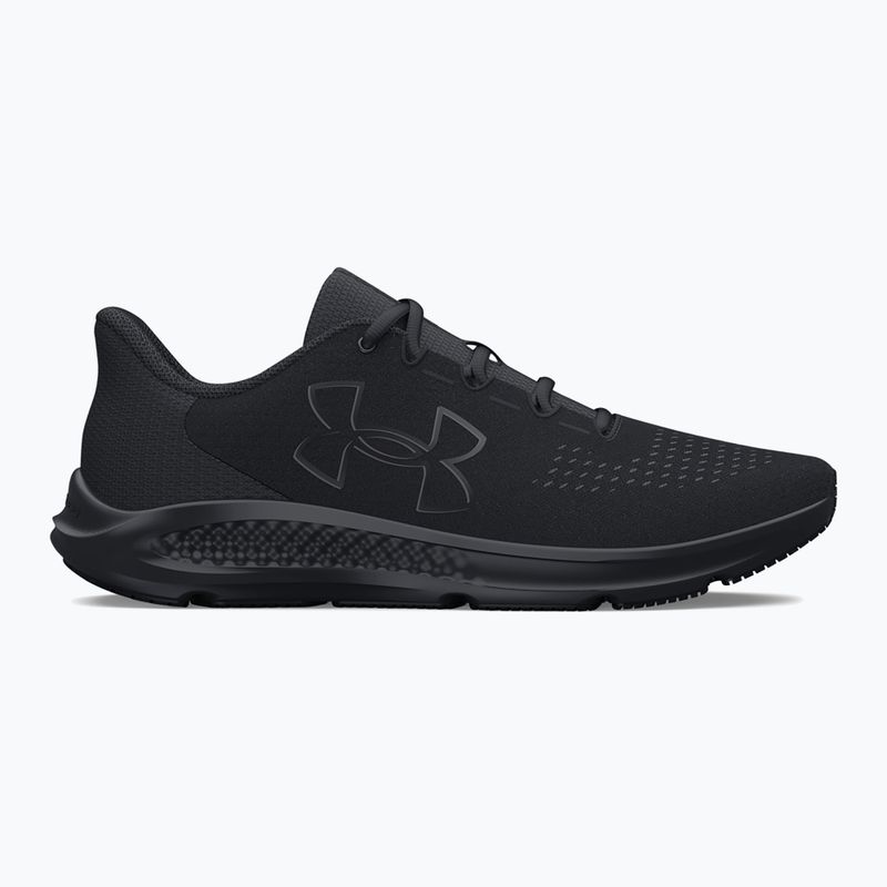 Under Armour Charged Pursuit 3 Big Logo negru/negru/negru pantofi de alergare pentru bărbați 8