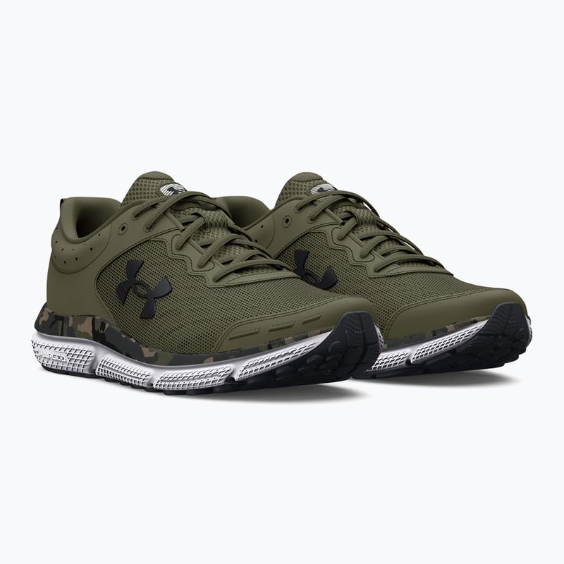 Încălțăminte de alergare pentru bărbați Under Armour Charged Assert 10 Camo marine od green/marine od green/black 3