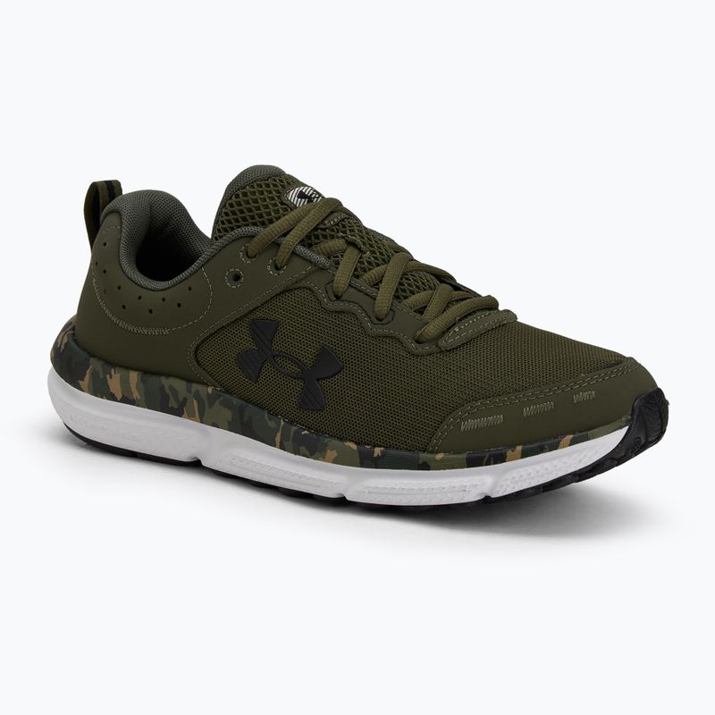 Încălțăminte de alergare pentru bărbați Under Armour Charged Assert 10 Camo marine od green/marine od green/black
