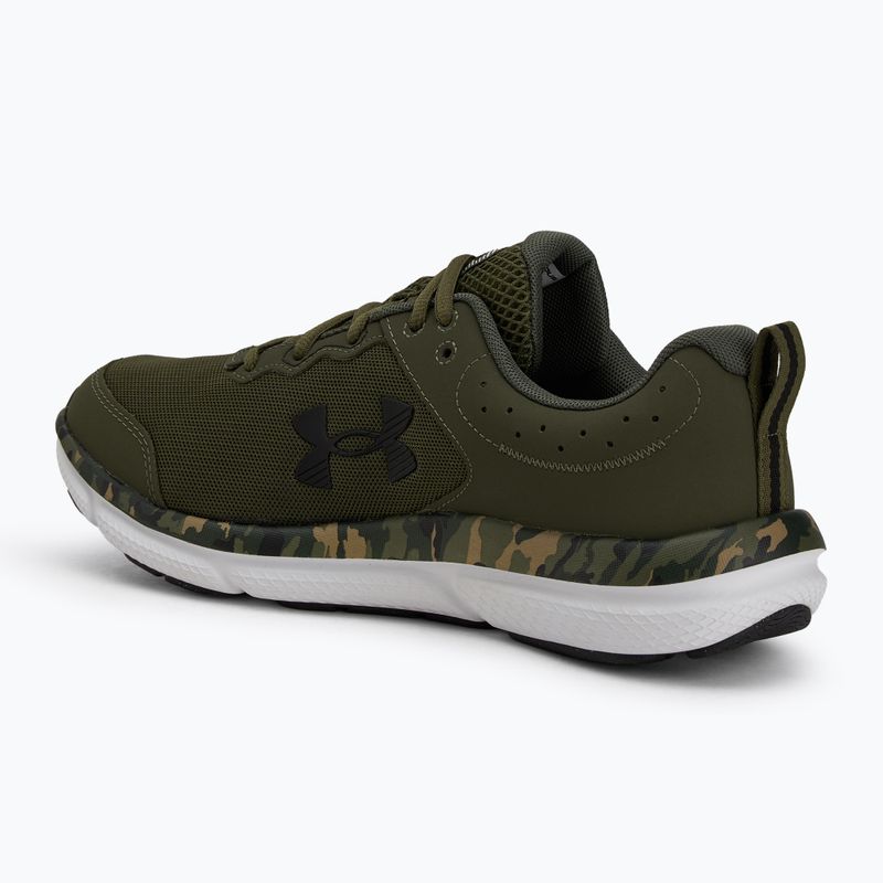 Încălțăminte de alergare pentru bărbați Under Armour Charged Assert 10 Camo marine od green/marine od green/black 3