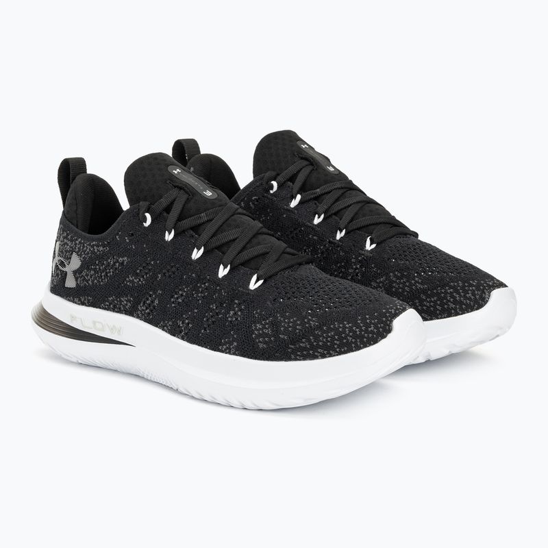 Încălțăminte de alergat pentru bărbați Under Armour Velociti 3 black/white/white 4