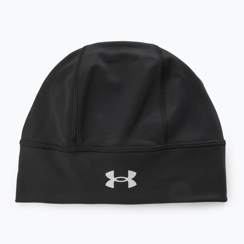 Bărbați Under Armour Storm Launch Beanie negru/reflectorizant șapcă de alergare 2