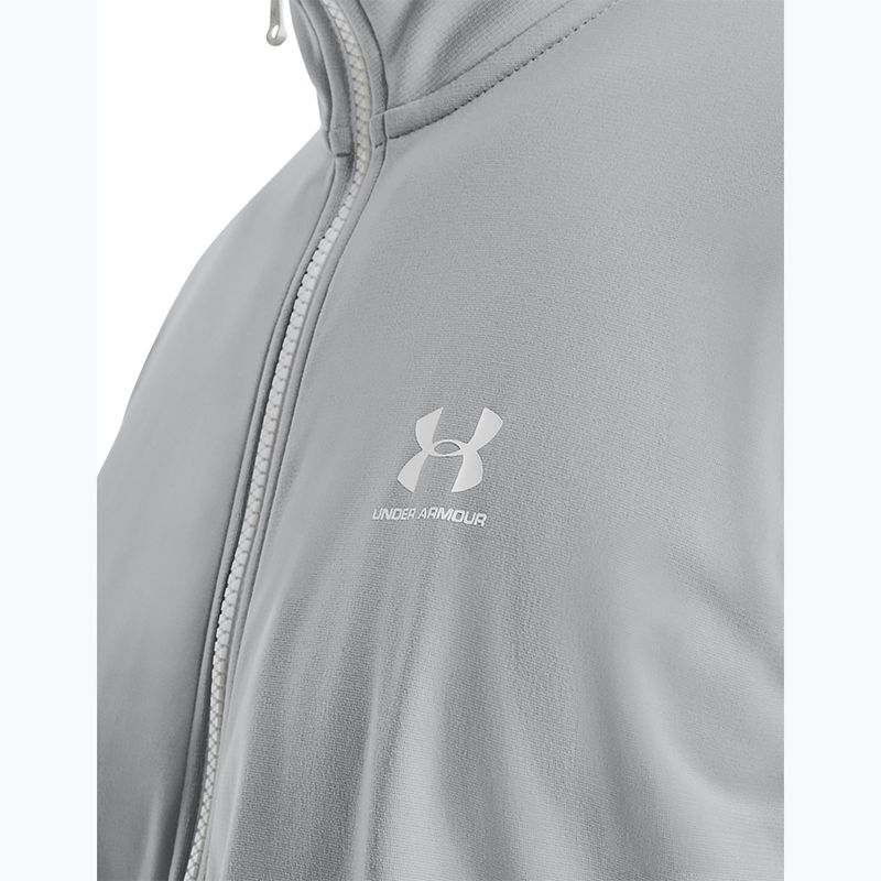 Bluză pentru bărbați Under Armour Sportstyle Tricot mod gray/white 4