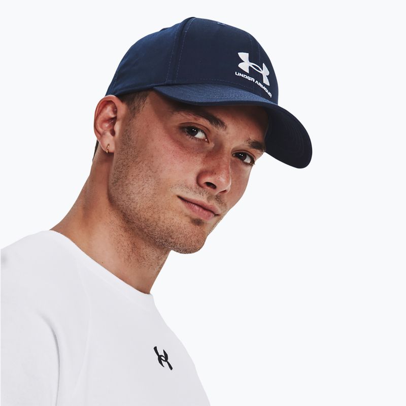 Șapcă pentru bărbați Under Armour Branded Lockup Adj midnight navy/white 3