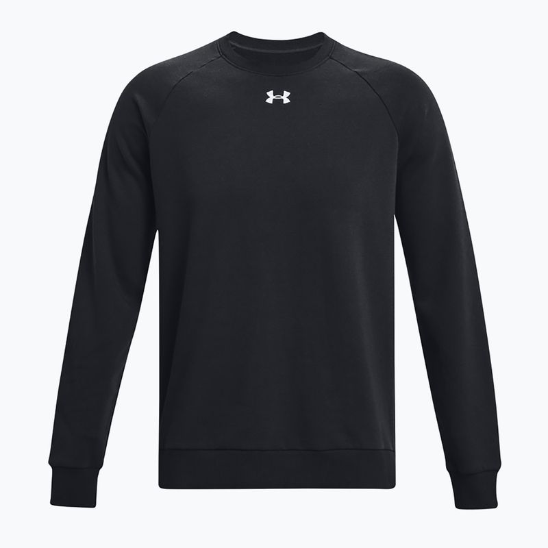 Bluză pentru bărbați Under Armour Rival Fleece Crew black/white 5