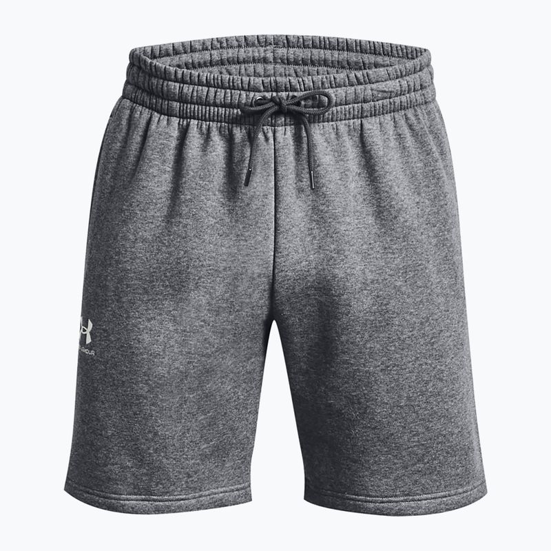 Pantaloni scurți pentru bărbați Under Armour Icon Fleece Pitch gray medium heather/white 5