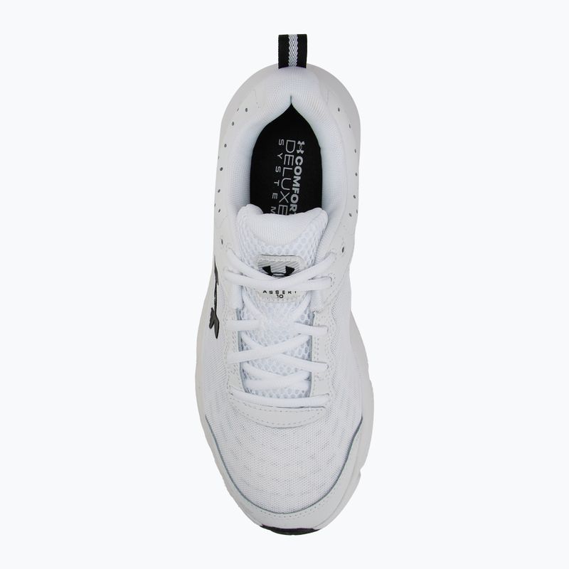 Încălțăminte de alergare pentru bărbați Under Armour Charged Assert 10 white/black/black 5