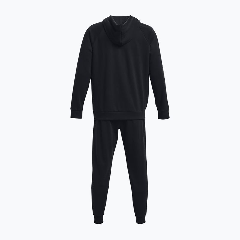 Trening pentru bărbați Under Armour Rival Fleece Suit black/white 6