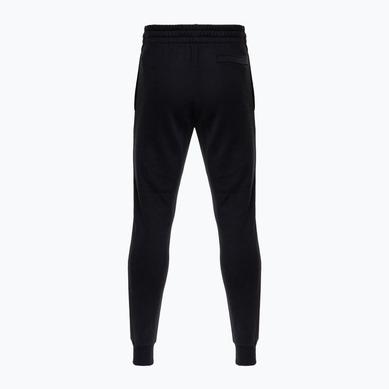 Pantaloni de antrenament pentru bărbați Under Armour Rival Fleece Joggers negru/alb negru/alb 5