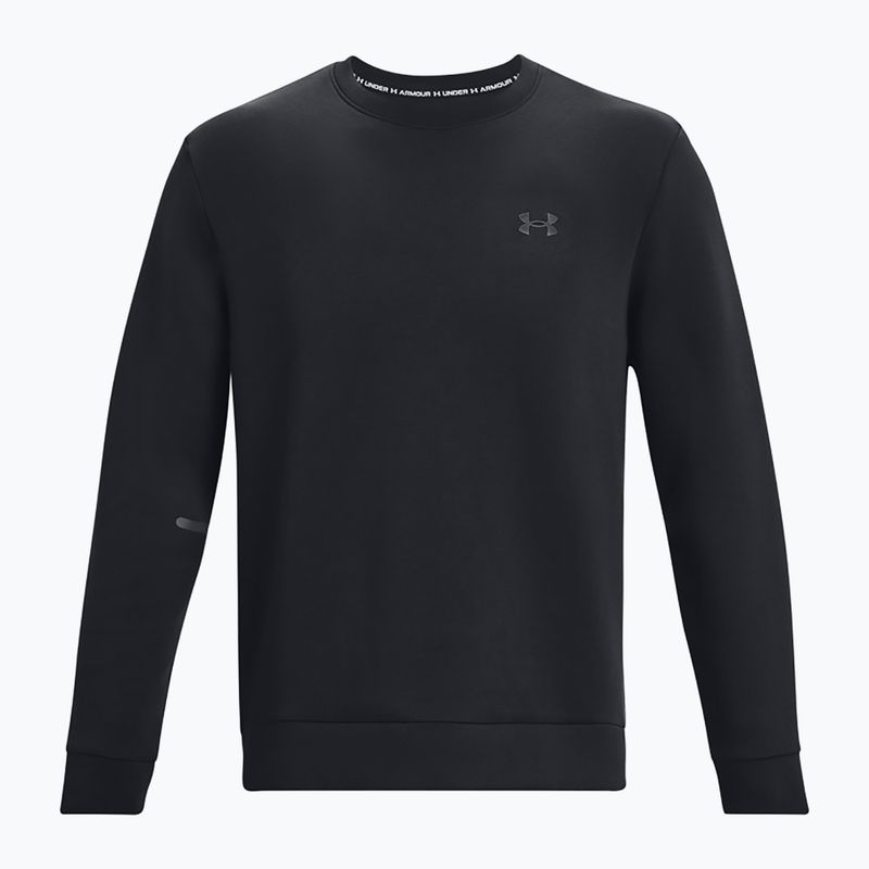 Bluză pentru bărbați Under Armour Unstoppable Fleece Crew black/black 5